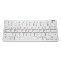 iggual TKL-BK clavier Bluetooth QWERTY Espagnole Argent