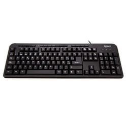iggual CK-BASIC-120T clavier USB QWERTY Espagnole Noir