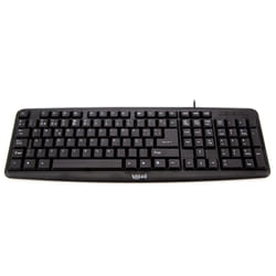 iggual CK-BASIC-105T clavier USB QWERTY Espagnole Noir