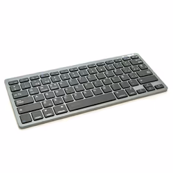 iggual IGG316917 clavier Bluetooth QWERTY Noir, Gris