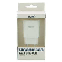 iggual IGG316924 chargeur d'appareils mobiles Smartphone Blanc Secteur Intérieure