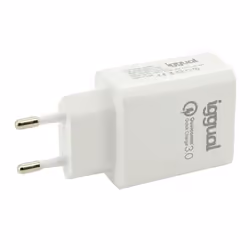 iggual IGG317174, Intérieure, USB, 12 V, Blanc