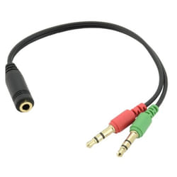 iggual IGG317198 câble audio 0,2 m 3,5mm 2 x 3.5mm Noir, Vert, Rose