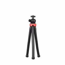 iggual IGG317259 trépied Universel 3 pieds Noir, Rouge