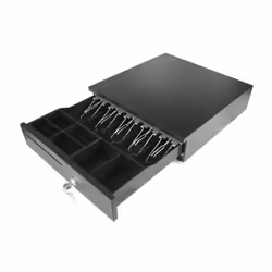 iggual IGG317464, Tiroirs-caisse manuels et automatiques, Métal, Noir, 12 V, 405 mm, 420 mm