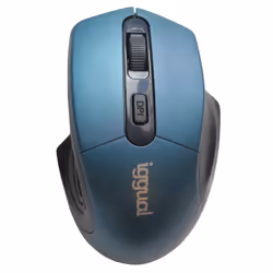 iggual IGG317518, Droitier, 1600 DPI, Noir, Bleu