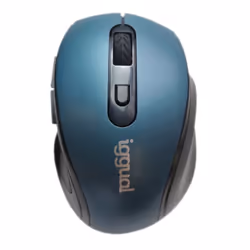 iggual IGG317525, Droitier, 1600 DPI, Noir, Bleu