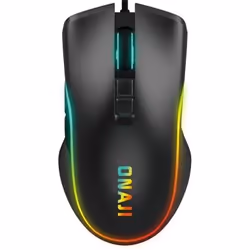 iggual IGG317587, Ambidextre, USB Type-A, 7200 DPI, Noir