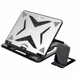 iggual IGG318010, 43,2 cm (17"), Noir, Argent, Aluminium, Plastique, 275 mm, 250 mm, 20 mm