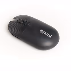 iggual IGG318034, Ambidextre, Bluetooth, 1600 DPI, Noir