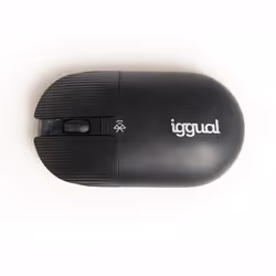 iggual IGG318034 souris Ambidextre Bluetooth 1600 DPI