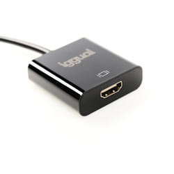 iggual IGG318041 câble vidéo et adaptateur 0,25 m DisplayPort HDMI Noir