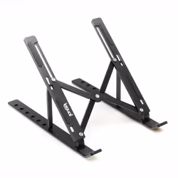 iggual IGG318201, Support pour ordinateur portable et tablette, Noir, Aluminium, 43,2 cm (17"), 75 - 165 mm, 240 mm
