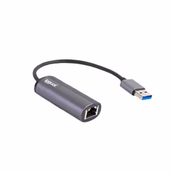 iggual IGG318447, Avec fil, USB, Ethernet, 1000 Mbit/s, Argent