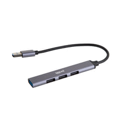 iggual IGG318454 hub & concentrateur USB 3.2 Gen 1 (3.1 Gen 1) Type-A 5000 Mbit/s Gris