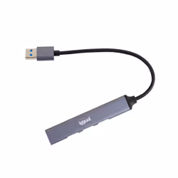 iggual IGG318454 hub & concentrateur USB 3.2 Gen 1 (3.1 Gen 1) Type-A 5000 Mbit/s Gris
