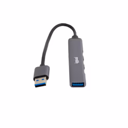 iggual IGG318454 hub & concentrateur USB 3.2 Gen 1 (3.1 Gen 1) Type-A 5000 Mbit/s Gris