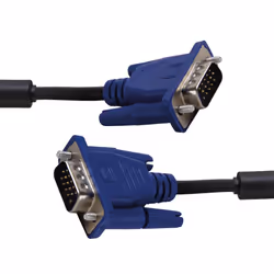 iggual IGG318577 câble VGA 2 m VGA (D-Sub) Noir, Bleu
