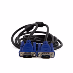 iggual IGG318577 câble VGA 2 m VGA (D-Sub) Noir, Bleu