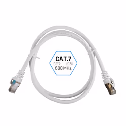 iggual IGG318652 câble de réseau Blanc 2 m Cat7 S/FTP (S-STP)