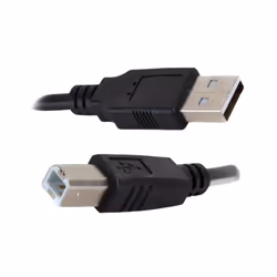 iggual IGG318713, 2 m, USB A, USB B, 0,48 Gbit/s, Noir