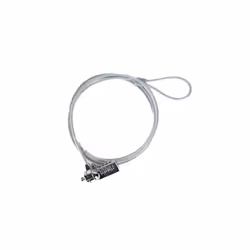 iggual Secure 4D, 1,5 m, Kensington, Verrouillage à combinaison, Acier zingué, Argent