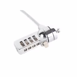 iggual Secure 4D câble antivol Argent 1,5 m