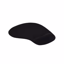 iggual ARG1, Noir, Monochromatique, Gel, Repose-poignets, Base antidérapante, Tapis de souris de jeu