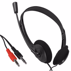 iggual Easy Call, Avec fil, Bureau/Centre d'appels, 20 - 20000 Hz, 68 g, Casque, Noir