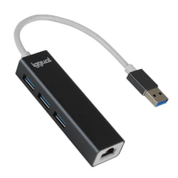 iggual IGG319260 station d'accueil Avec fil USB 3.2 Gen 1 (3.1 Gen 1) Type-A Noir