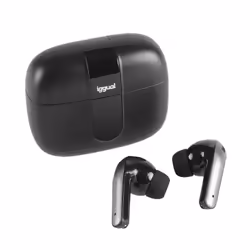iggual True Sound, True Wireless Stereo (TWS), Appels/Musique, Casque, Noir