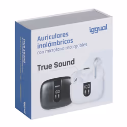 iggual True Sound Écouteur TWS Bluetooth Noir - Vue supplémentaire 4