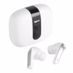 iggual True Sound, True Wireless Stereo (TWS), Appels/Musique, Casque, Blanc