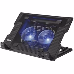 iggual RP2V17A, Supports de Laptop, Noir, 43,2 cm (17"), 43,2 cm (17"), 2 pièce(s), 10 cm