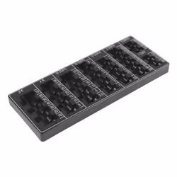 iggual Iron-Tiny caisse enregistreuse Acrylonitrile-Butadiène-Styrène (ABS), Polyvinyl chloride (PVC), Acier Noir