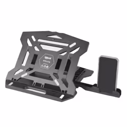 iggual RPSV17A, Supports de Laptop, Noir, Plastique, 43,2 cm (17"), 20 kg, 70 - 180 mm