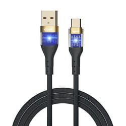iggual IGG319994 câble USB USB 2.0 1 m USB A USB C Noir