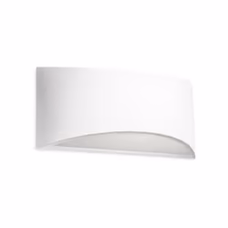 Leds-C4 Ges - Applique Murale Plâtre 1 Lumière Up & Down Blanc, E14 | Finition: blanc | Matériel: Plâtre | Indice de protecti ...