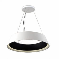 Lámpara colgante ringofire ø950 led 31.2w 3000k negro 1131lm
