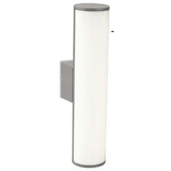 Leds-c4 - Aplique ip54 monaco led 6.5w blanco cálido - 3000k on-off gris 340lm