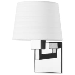 Aplique Bali E27 60 Cromo Pantalla No Incluida para Interior de Pared en Dormitorio, Salón, Comedor