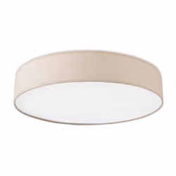 Leds-C4 Bol - Petit Plafonnier LED Tissu Beige | Finition: tissu beige | Matériau du diffuseur: acrylique | Indice de protect ...