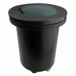 Leds-c4 - Forlight Tidian - 1 lumière ronde encastrée extérieure au sol noir IP67, E27