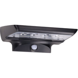 Leds-c4 - Solar 350 Aplique exerior con luz led en blanco frio 6000K en color negro