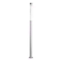 Leds-C4 Lyon - Borne d'extérieur Gris 1x 2G11 181cm | Finition: gris | Matériau: aluminium | Hauteur (cm): 181 | Largeur (cm) ...