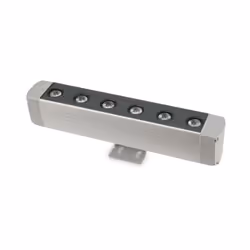 Leds-c4 - Convertt Surface Sistema Lineal Exterior Para iluminar hacia arriba Luz led blanco cálido 3000K Aluminio Anodizado