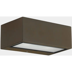 Leds-c4 - LedsC4 Applique Ip66 Nemesis Aluminium 70170Mm R7S 100W Marron 1498Lm