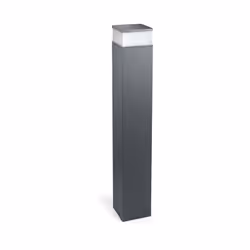 Leds-C4 Cubik - Borne LED d'extérieur haute gris urbain IP65 | Finition: Gris urbain | Indice de protection IP: IP65 | Hauteu ...