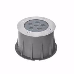 LEDS C4 Ringo Ø155mm PX-0355-INO Empotrable de suelo de uso exterior para iluminar hacia arriba, Máxima protección del LED co ...