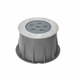 Leds-c4 - Forlight Ringo - Luminaire de sol extérieur encastré à 6 ampoules led en acier inoxydable IP67